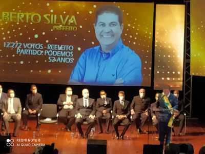 Berto Silva foi empossado em Laranjeiras do Sul